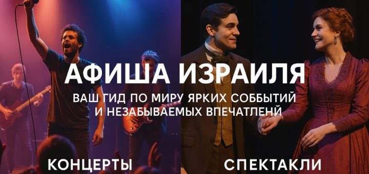Афиша Израиля: Ваш Гид по Миру Ярких Событий и Незабываемых Впечатлений