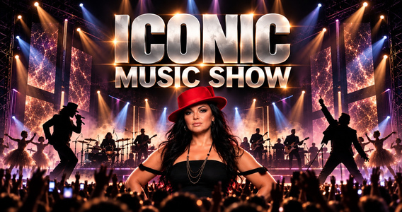 ICONIC MUSIC SHOW בתל אביב - בילטים ותכנית 23 באוקטובר 2026